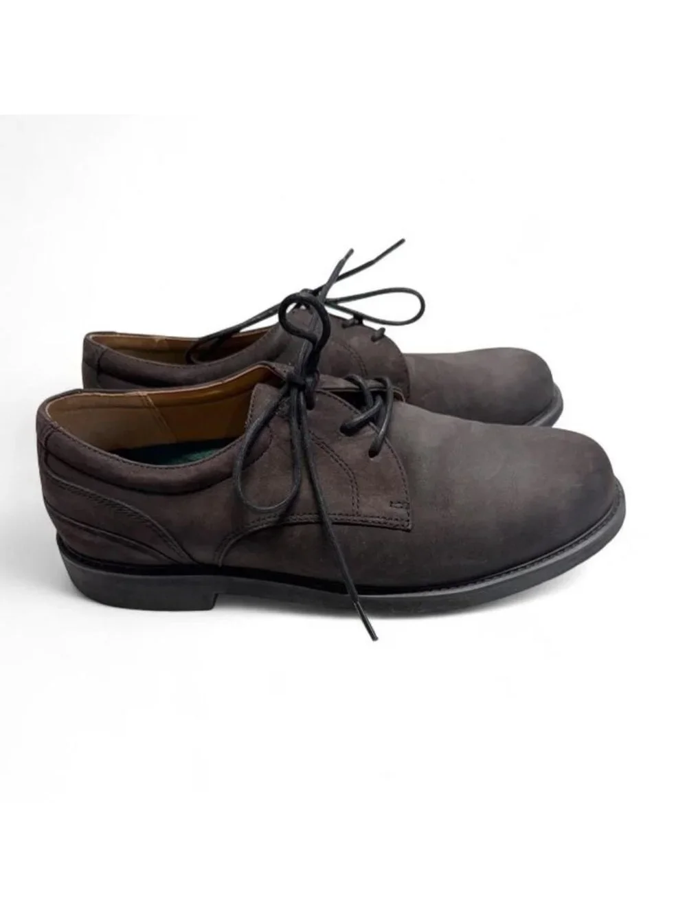 Rockport Leather Oxford Lace Up Dress Shoes Mens Size 10W Office Preppy Comfy